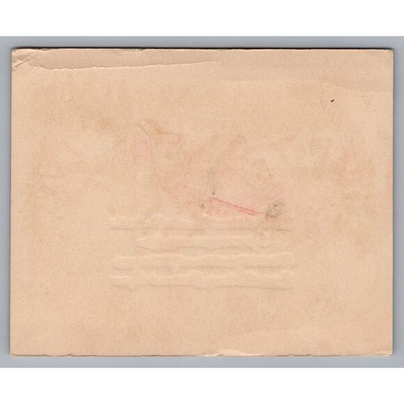 Rural Victorian Winter Christmas Scene Horses Antique Card Hermina Minnie Schlik - Picture 2 of 2